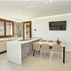 3 bedroom villa with pool near Scopollo, sleeps 6